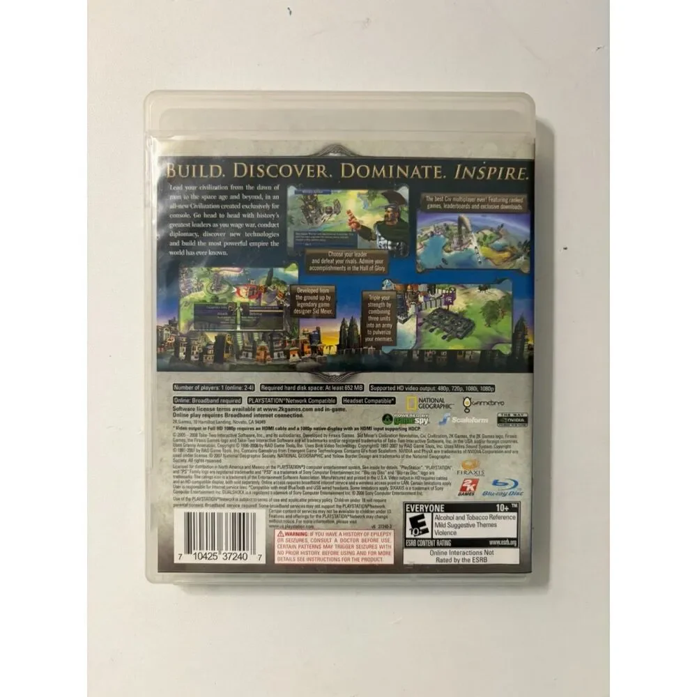 Sid Meier's Civilization revolution for PS3